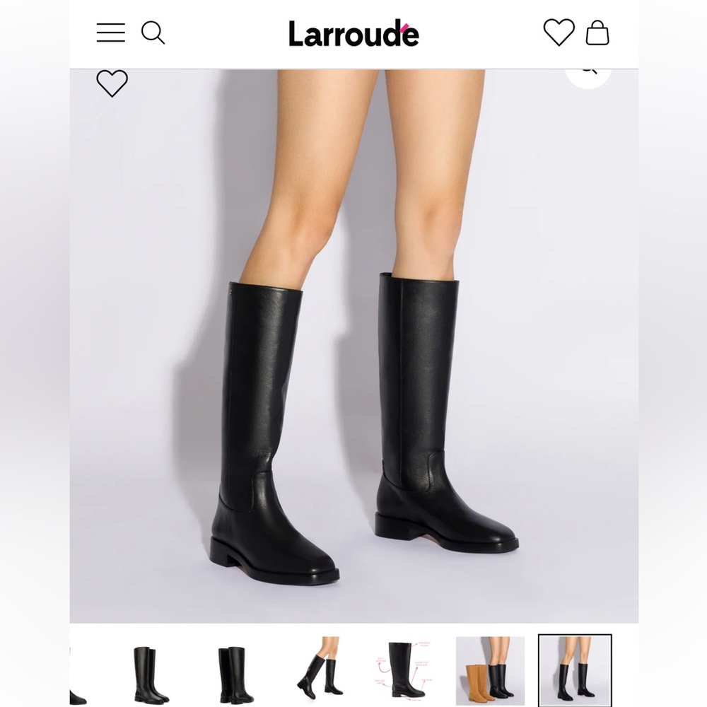 Brand new leather riding boots